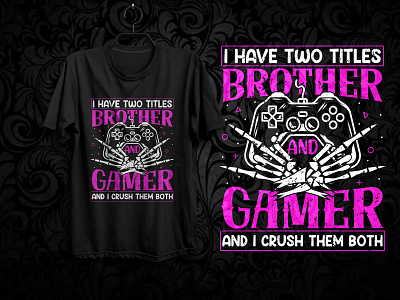 Gaming T-Shirt Design