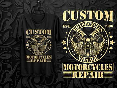 Motorcycle T-Shirt Design