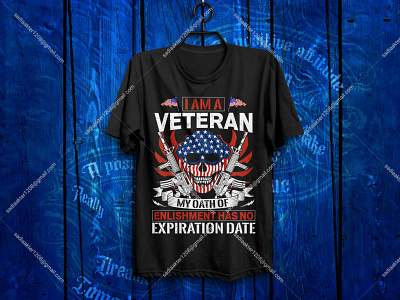 Best Selling Veteran T-Shirt design