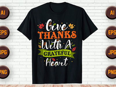 Best Selling Thanksgiving T-Shirt design