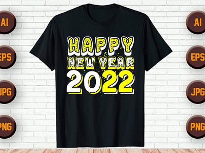 Best Selling New Year T-Shirt design