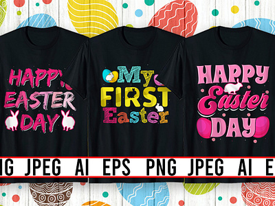 Best Selling Easter T-Shirt design