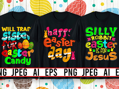 Best Selling Easter T-Shirt design