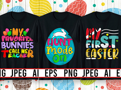 Best Selling Easter T-Shirt design