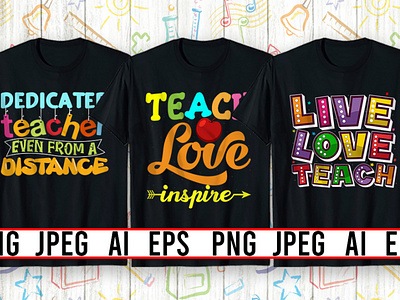 Best Selling Teacher T-Shirt design