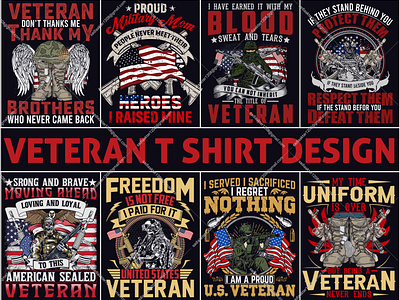 Best Veteran T-Shirt Design For A Client