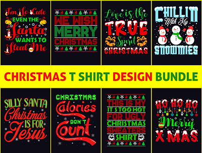 Best Christmas Day T Shirt & Mug Design Bundle bulk christmas christmas t shirt design etsy fiverr illustration logo merch by amazon merch by amazon shirts pod print on demand printful redbubble sunfrog tee teespring tshirt typography vector