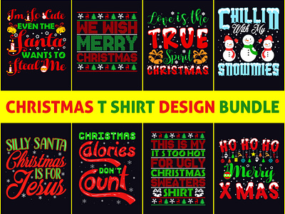 Best Christmas Day T Shirt & Mug Design Bundle