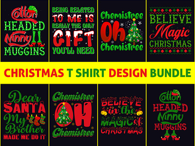 Best Christmas Day T Shirt & Mug Design Bundle