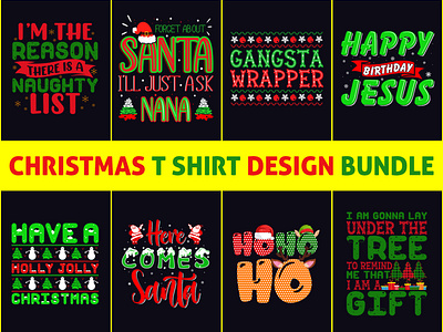 Best Christmas Day T Shirt & Mug Design Bundle