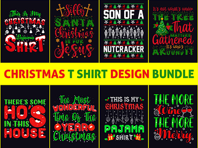 Best Christmas Day T Shirt & Mug Design Bundle