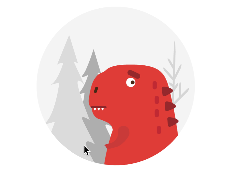 Got lost 404 Halloween 404 animal animation awkward dino gif halloween illustration page trex vector