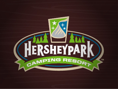 Hersheypark Camping Resort amusement park camping hershey oval trees