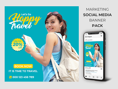 Social Media Banner Mockup 01