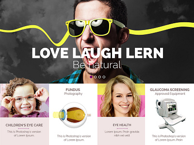 Optician 1 eyewear fashion glasses optician profile share social trending twitter ui user ux