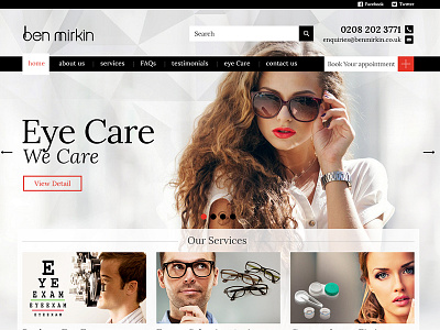 ben eyewear fashion optician photo profile share social trending twitter ui user ux