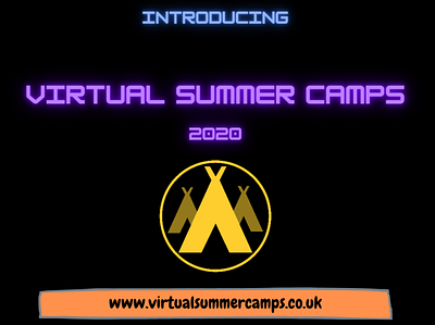 Virtual Summer Camp Opening Video Design app branding design icon logo minimal ui ux visual web
