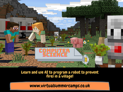 Virtual Summer Camps Computer Science 2 Video Design app art branding design minimal ui ux visual web website
