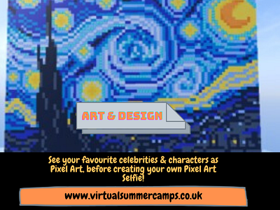 Virtual Summer Camps Art & Design 2 Video Design