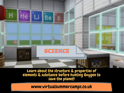 Virtual Summer Camps Science Video Design