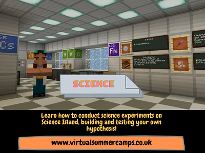Virtual Summer Camps Science 2 Video Design app art branding design minimal ui ux visual web website