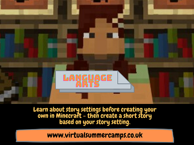 Virtual Summer Camps Language Arts Video Design
