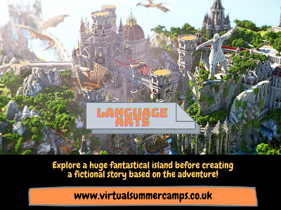 Virtual Summer Camps Language Arts 2 Video Design