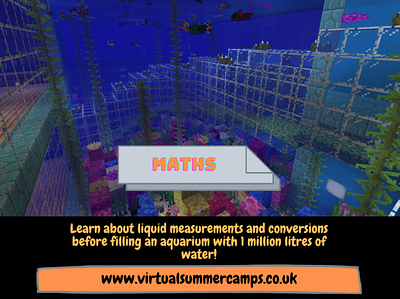 Virtual Summer Camps Maths Video Design app art branding design minimal ui ux visual web website