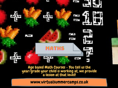 Virtual Summer Camps Maths 2 Video Design app art branding design minimal ui ux visual web website