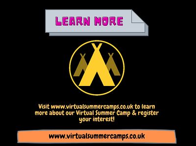 Virtual Summer Camps Ending Video Design app art branding design minimal ui ux video visual web