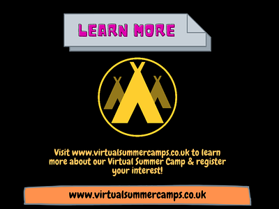 Virtual Summer Camps Ending Video Design