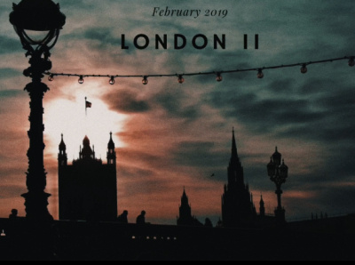 London II Travel Film Thumbnail art branding design minimal poster thumbnail travel typography videography visual