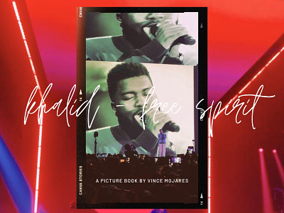Khalid - Free Spirit - A Digital Picture Book Page 1 art design digital icon illustration poster thumbnail typography ux visual