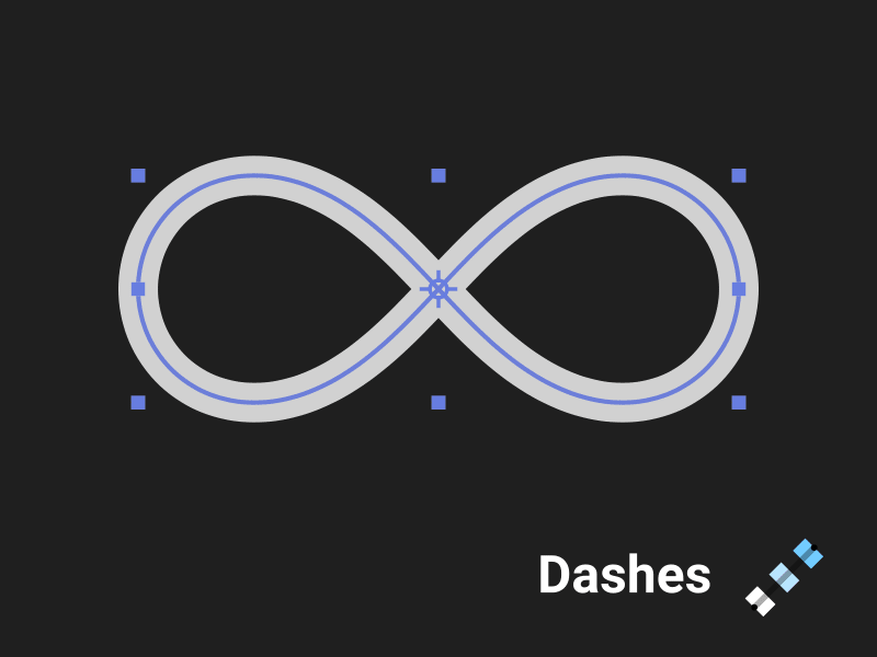 FX StrokeSetter After Effects tool - "Dashes" feature