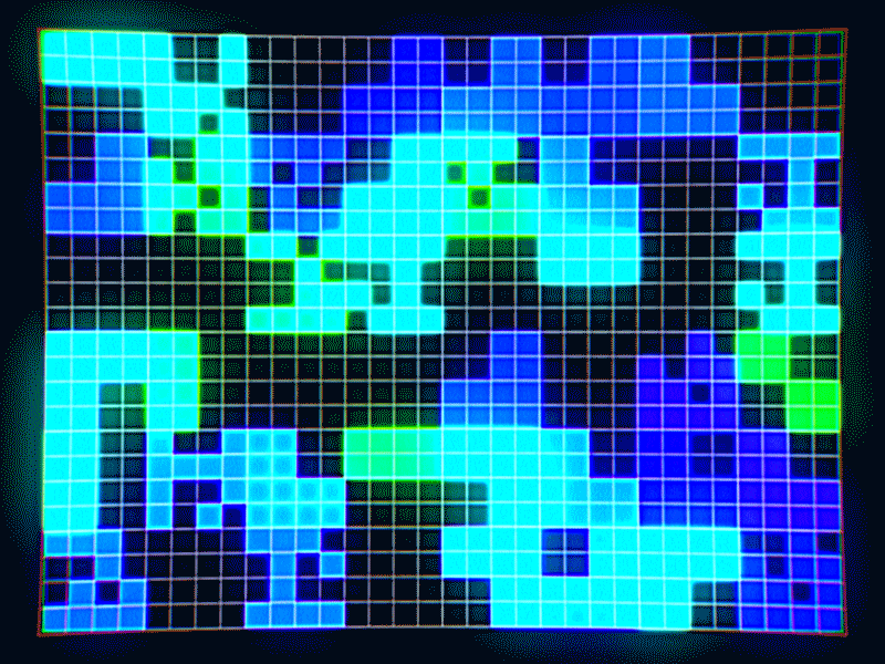 New Moglyph-PixelMatrix font - 2 2d after effects animation bits fui grid hud interface pattern pixel retro screen tool type