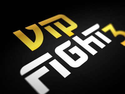 Vip Fight 3 Logo fight logo vip