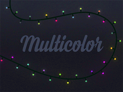 Fairy Lights FX - Multicolor Mode 2d after effects fairy free freebie lights motion rig setup