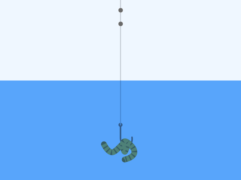 Fishing loop - (for an Upcoming tool for AfterEffects) 2d after effects experiment fishing float floating line liquid script tool vector