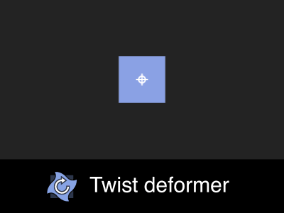 SPRINGY FX for AfterEffects - Twist Deformer