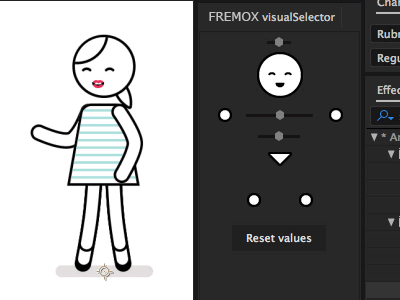 Visual Selector for After Effects script ! after effects animation character rig rigging script ui workflow