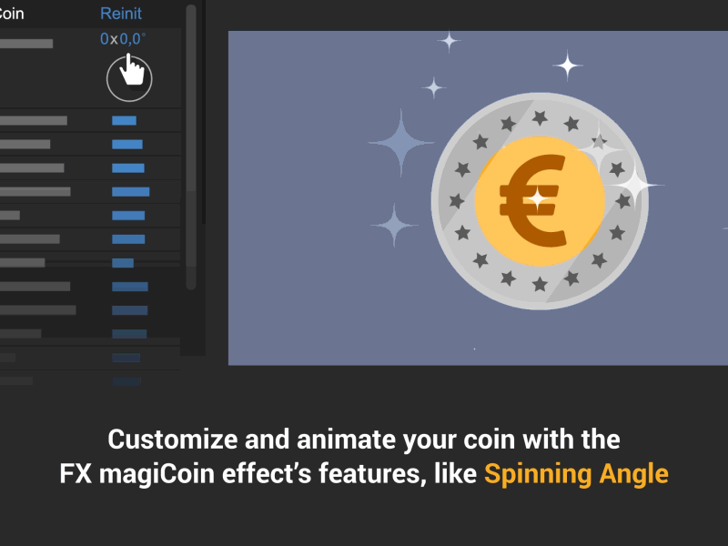 Fx Magicoin / "Effect controls overview" after effects animation coins free tool