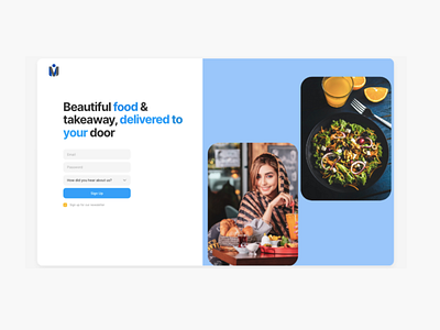 Food Website Design