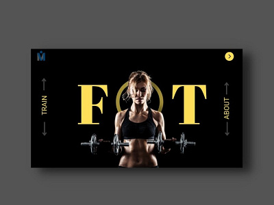 Fitness Website app branding design fitness gym health web website