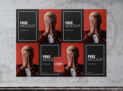 First Project of Posters Mockup. branding design free graphic design mockup poster poster mockup posters