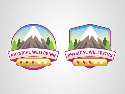 Welness App Badges