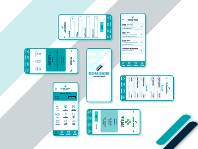 Banking App Redesign adobexduikit appdesign appdesigner application bankingapp branding dailyui design dribbble flat illustration logo mobile app mobile ui ui vector