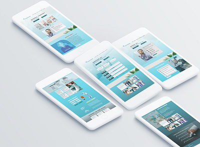 General Surgery Doctor website design ui ux web