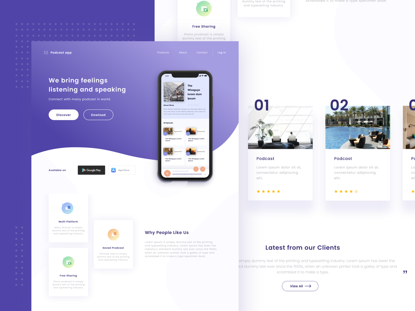 Daily Ui Challenge Landing Page By Yurii Liubymov On Dribbble