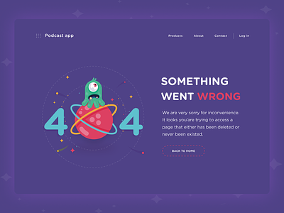 Daily Ui Challenge #008 - 404 Page 404 404 error page 404 page daily ui challenge dailyui dailyui 008 dailyui challenge design error illustration page not found vector web web design