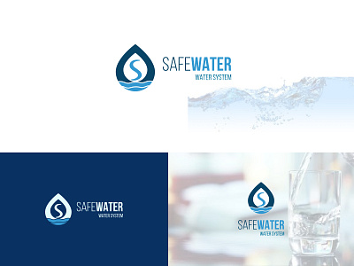 Branding Logo for Water aqua branding business clean company design drop fresh icon illustration logo logodesign modern shape sign symbol vector water